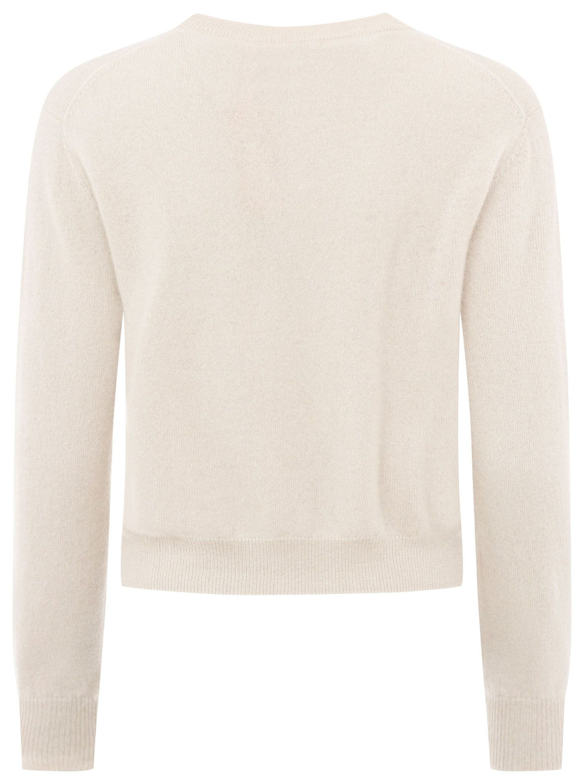 Zwillingsherz Kaschmir Strickjacke Perlmutt (100% Cashmere) - Greige