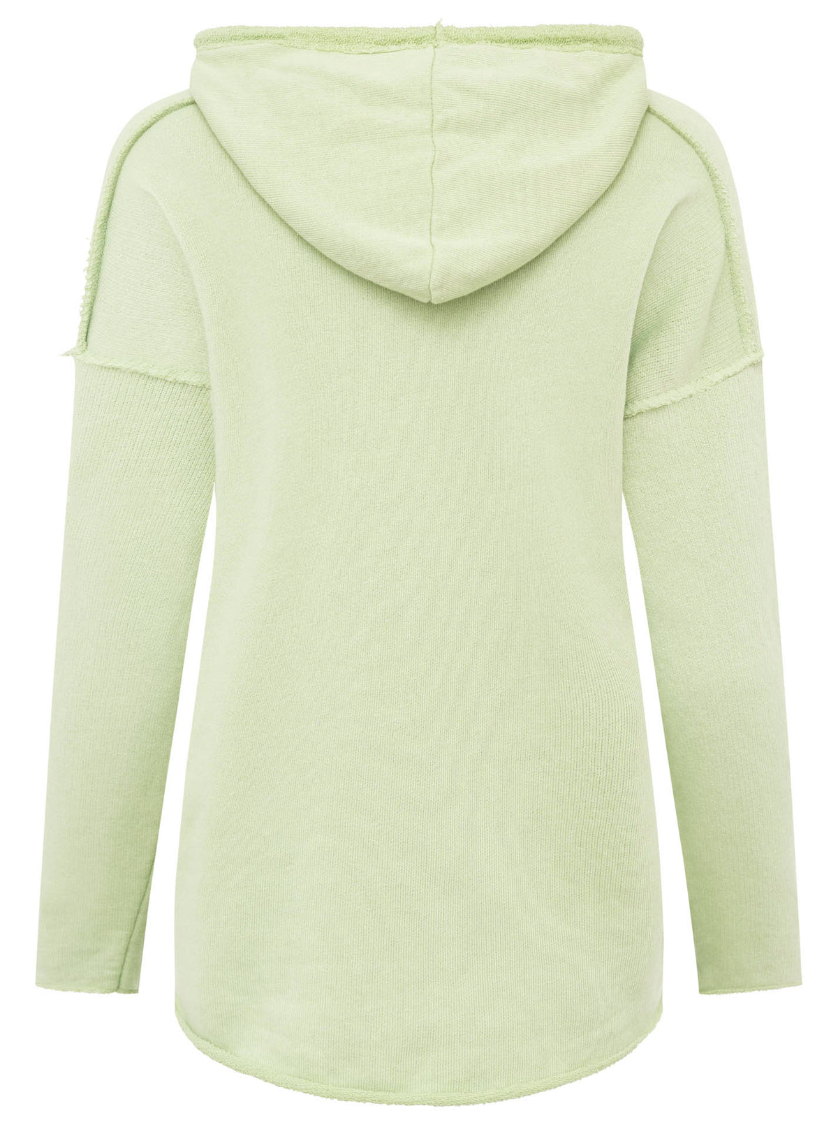 Zwillingsherz - Made in Italy Hoodie "Love Yourself" - Mint/Pink