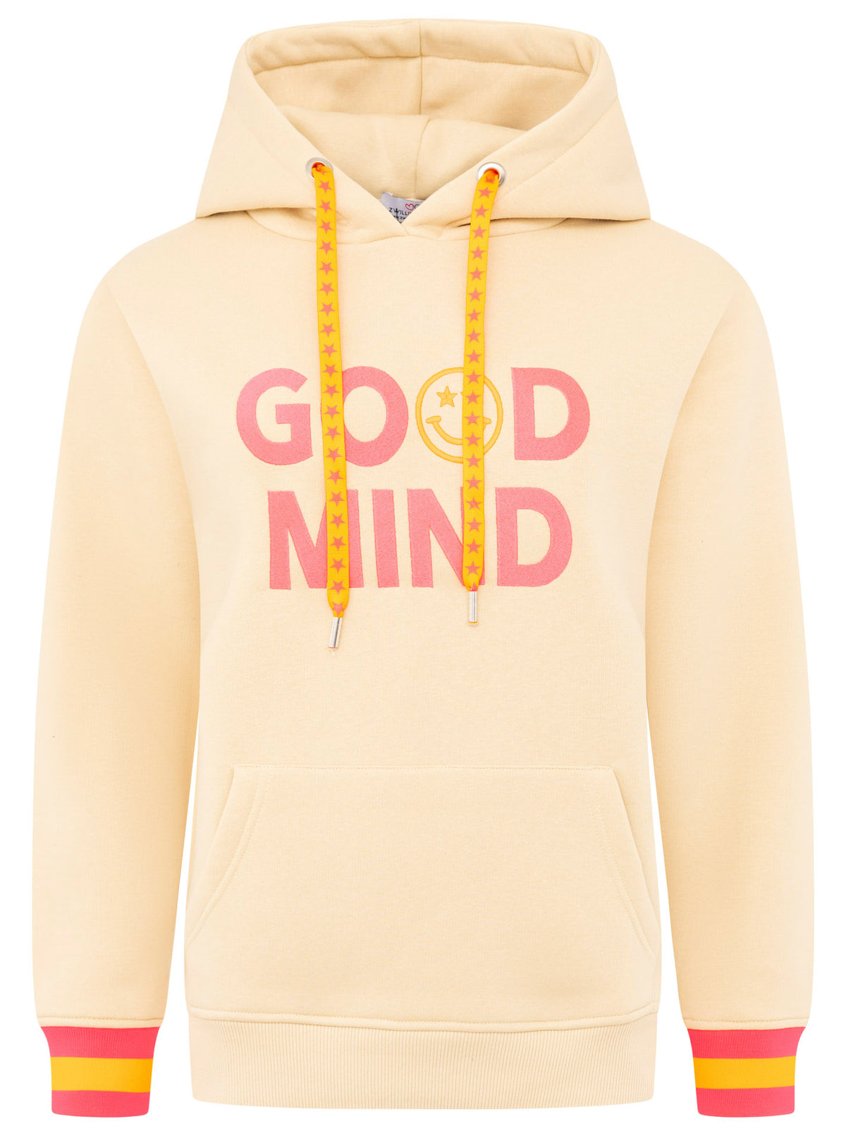 Zwillingsherz - Hoodie "Good Mind" - Beige