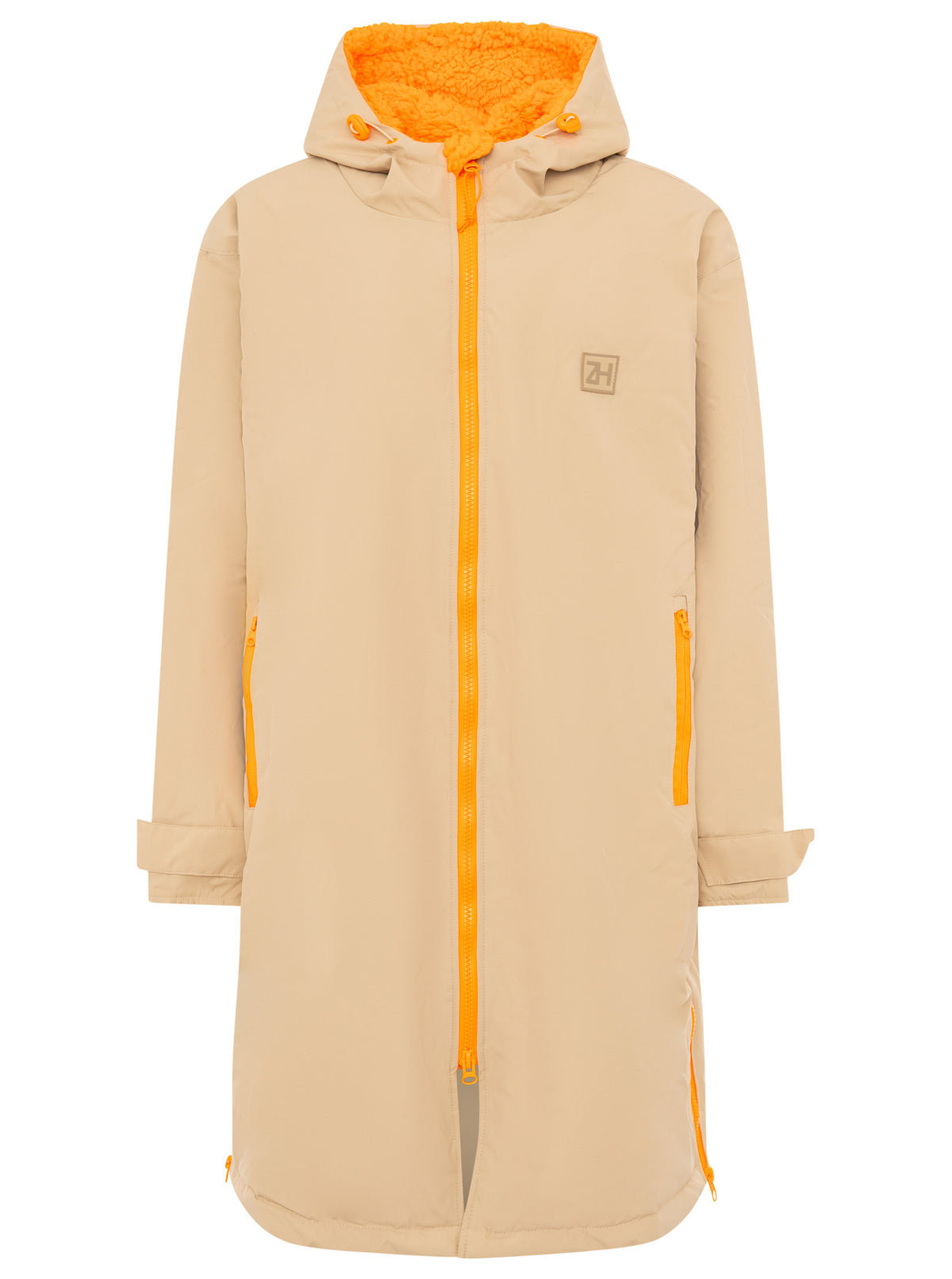 Zwillingsherz - Windjacke - Beige/Orange