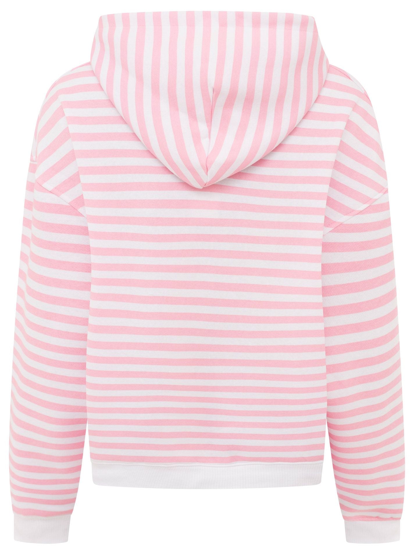 Zwillingsherz - Hoodie "Streifen Zwillingsherz" - Pink