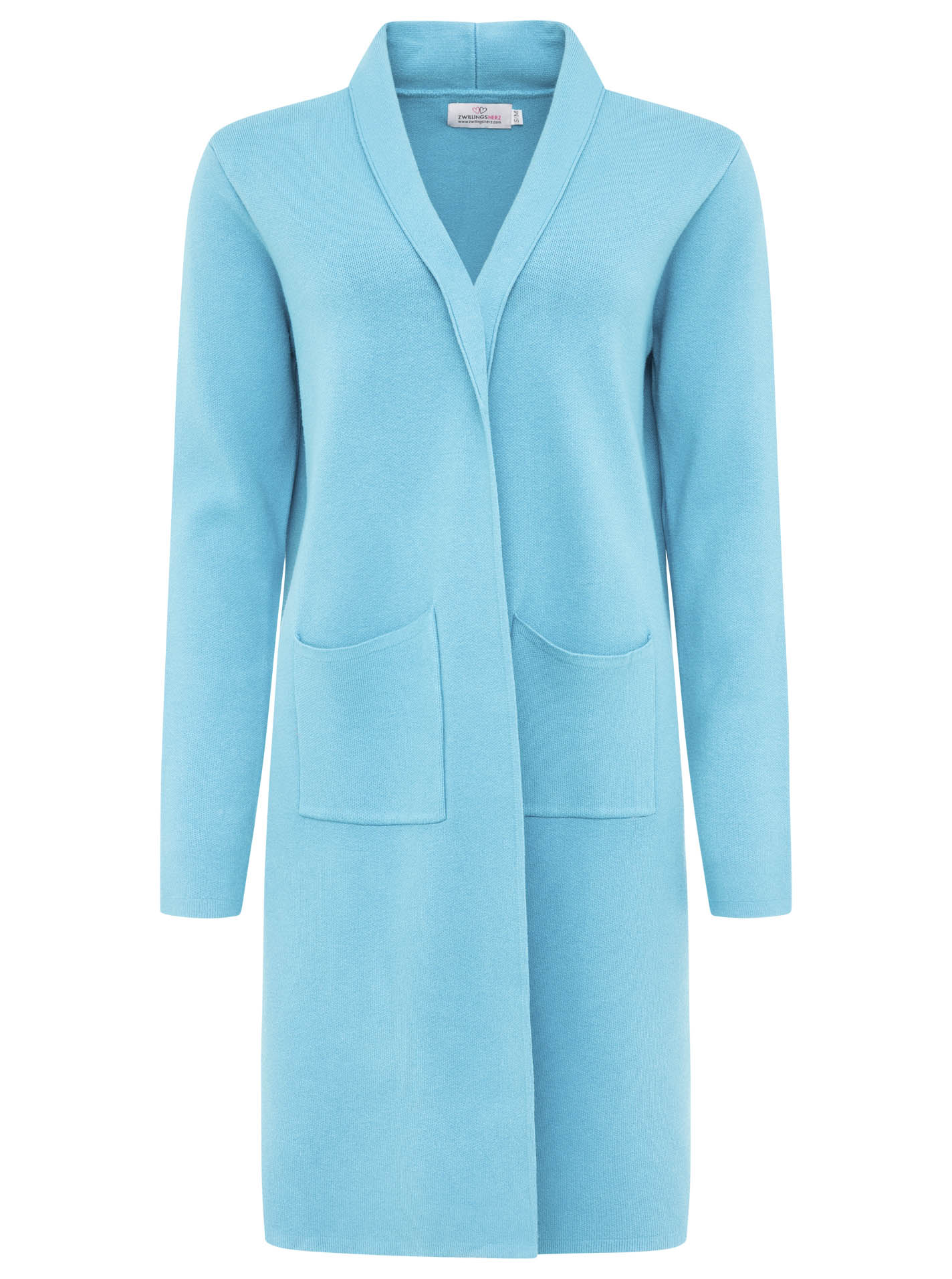 Zwillingsherz Strickjacke Jessy - Hellblau