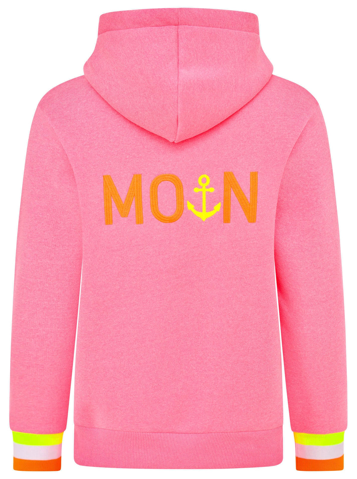 Zwillingsherz - Moin Sweat Zipper/Jacke - Neon Pink