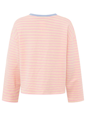 Zwillingsherz - Sweatshirt "Perfectly Imperfect" - Pink/Creme