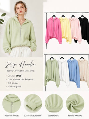 Flair Comfort - Zipper mit Kapuze