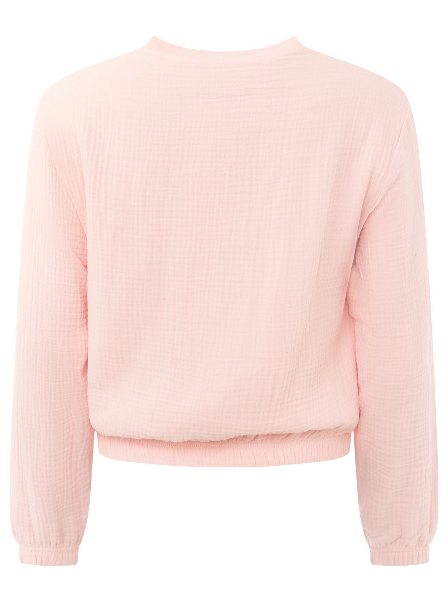 Zwillingsherz - Musselin Zipperjacke- Rosa