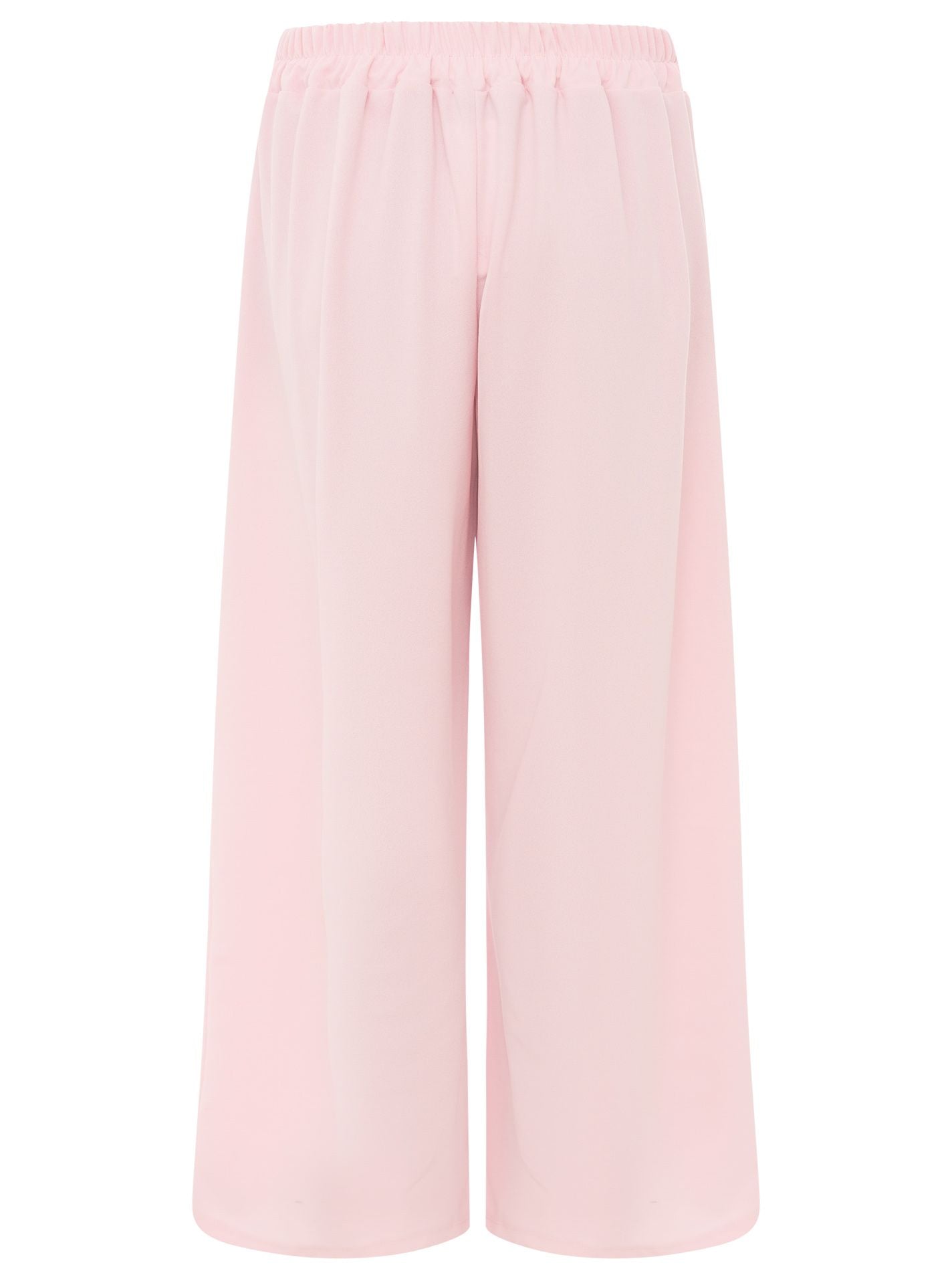 Zwillingsherz Oversize Stoffhose "Bundfalte" - Rosa