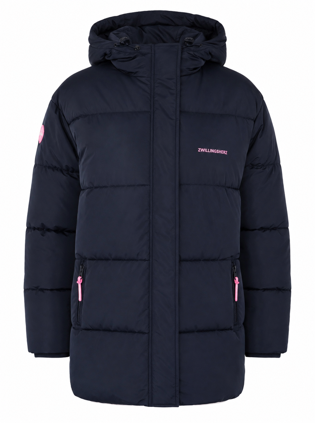 Zwillingsherz - Steppjacke "Love More" - Marine