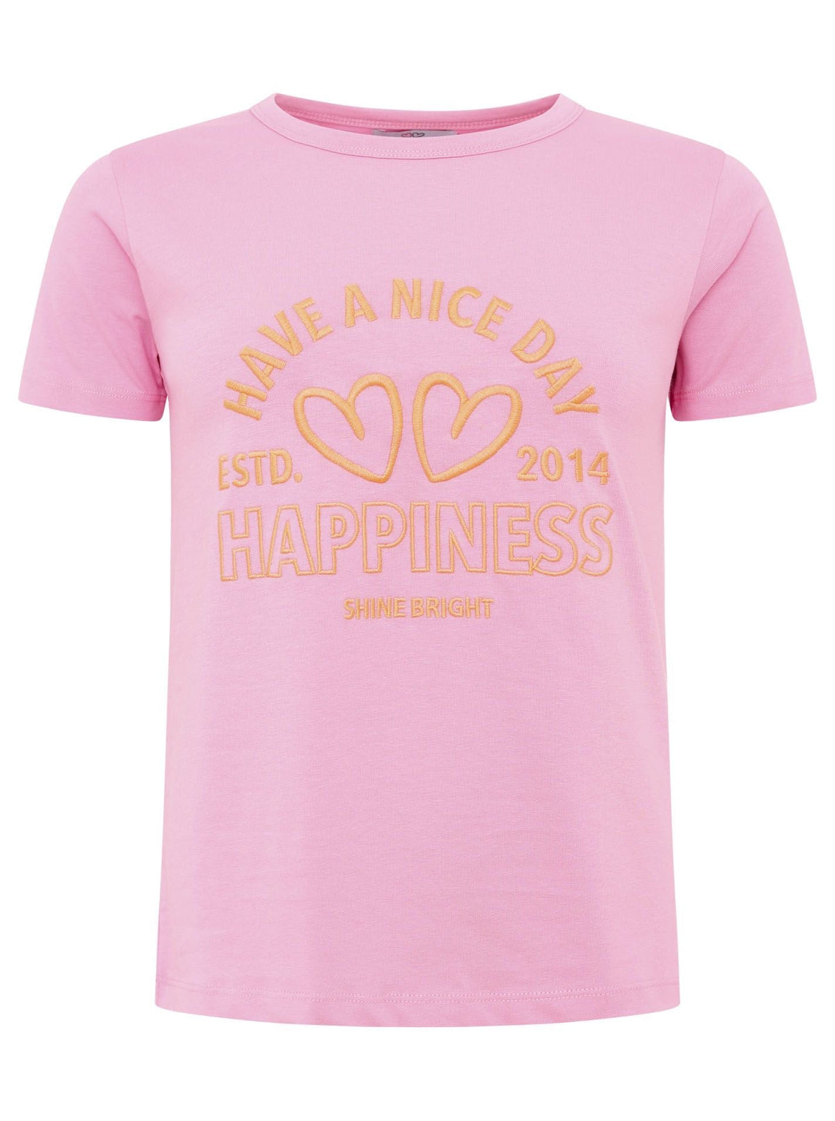 Zwillingsherz - T-Shirt " Have a Nice day" - Pink