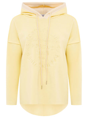Zwillingsherz - Made in Italy Hoodie "Positive Mind" - Gelb