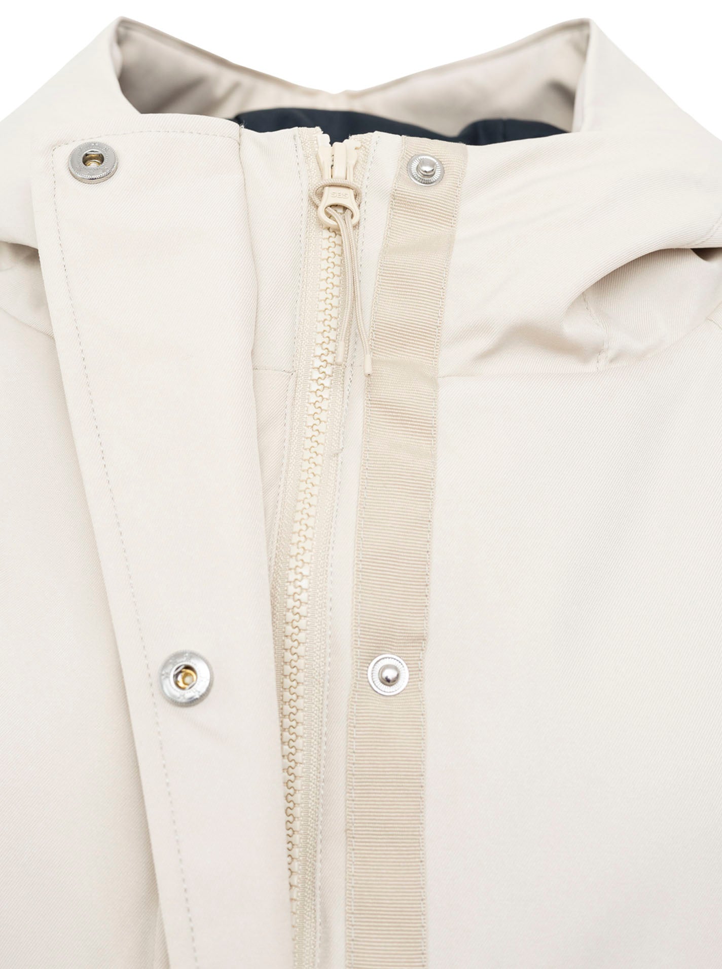 Zwillingsherz - Parka "Keep Smiling" - Hellbeige