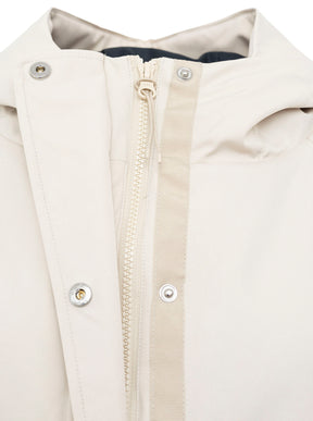 Zwillingsherz - Parka "Keep Smiling" - Hellbeige