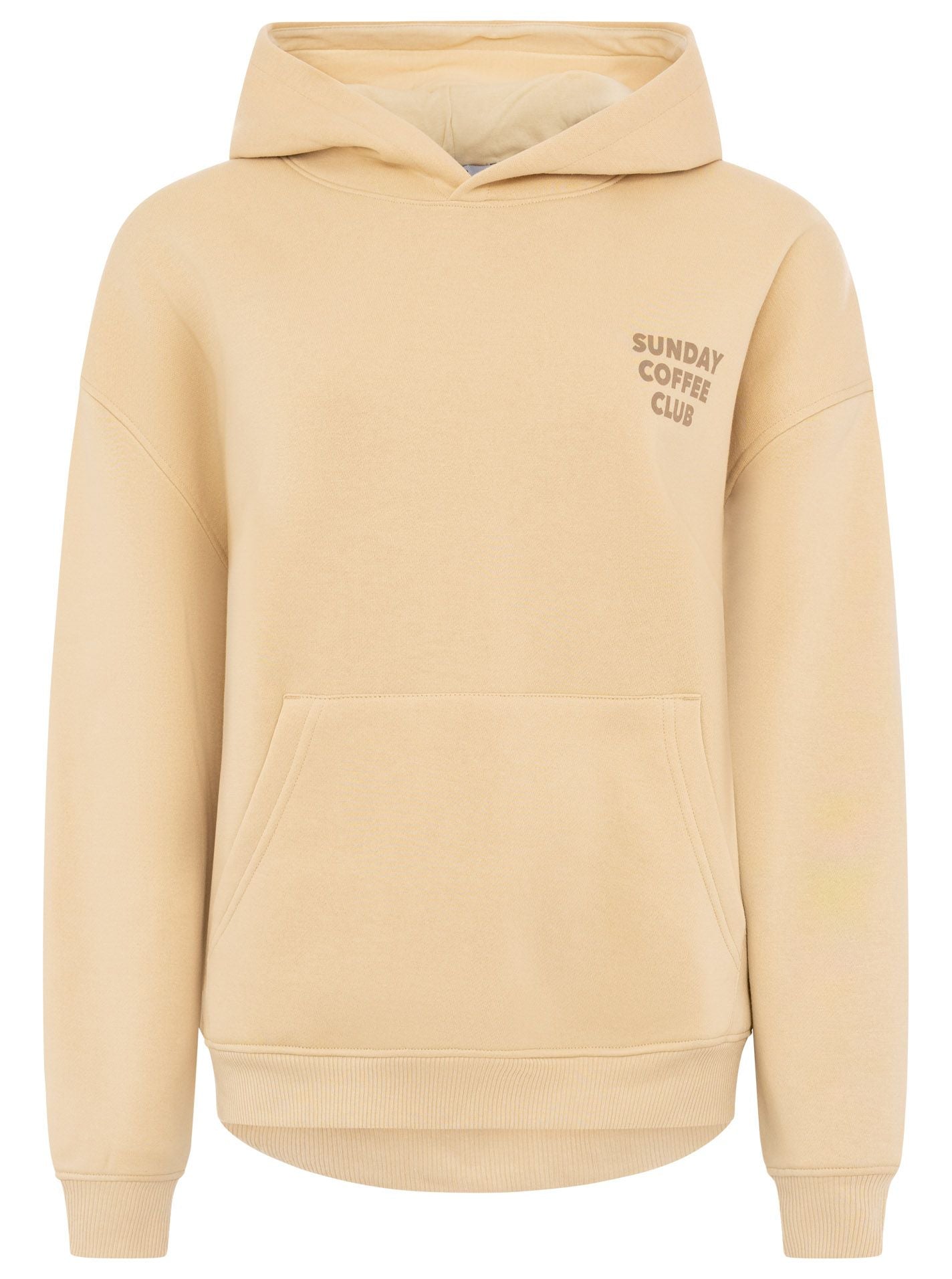 Zwillingsherz - Hoodie "Sunday Club" - Beige