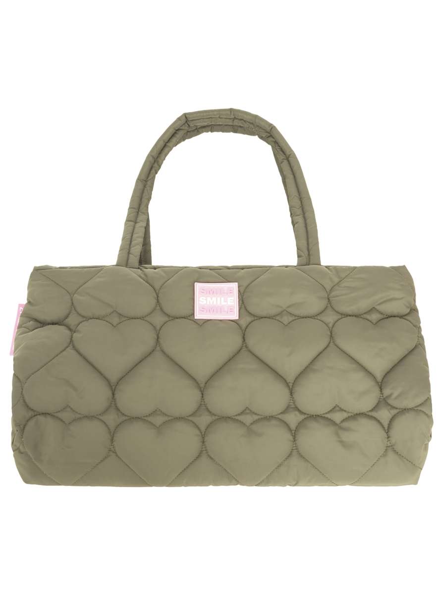 Zwillingsherz - Stepptasche Smile - Khaki