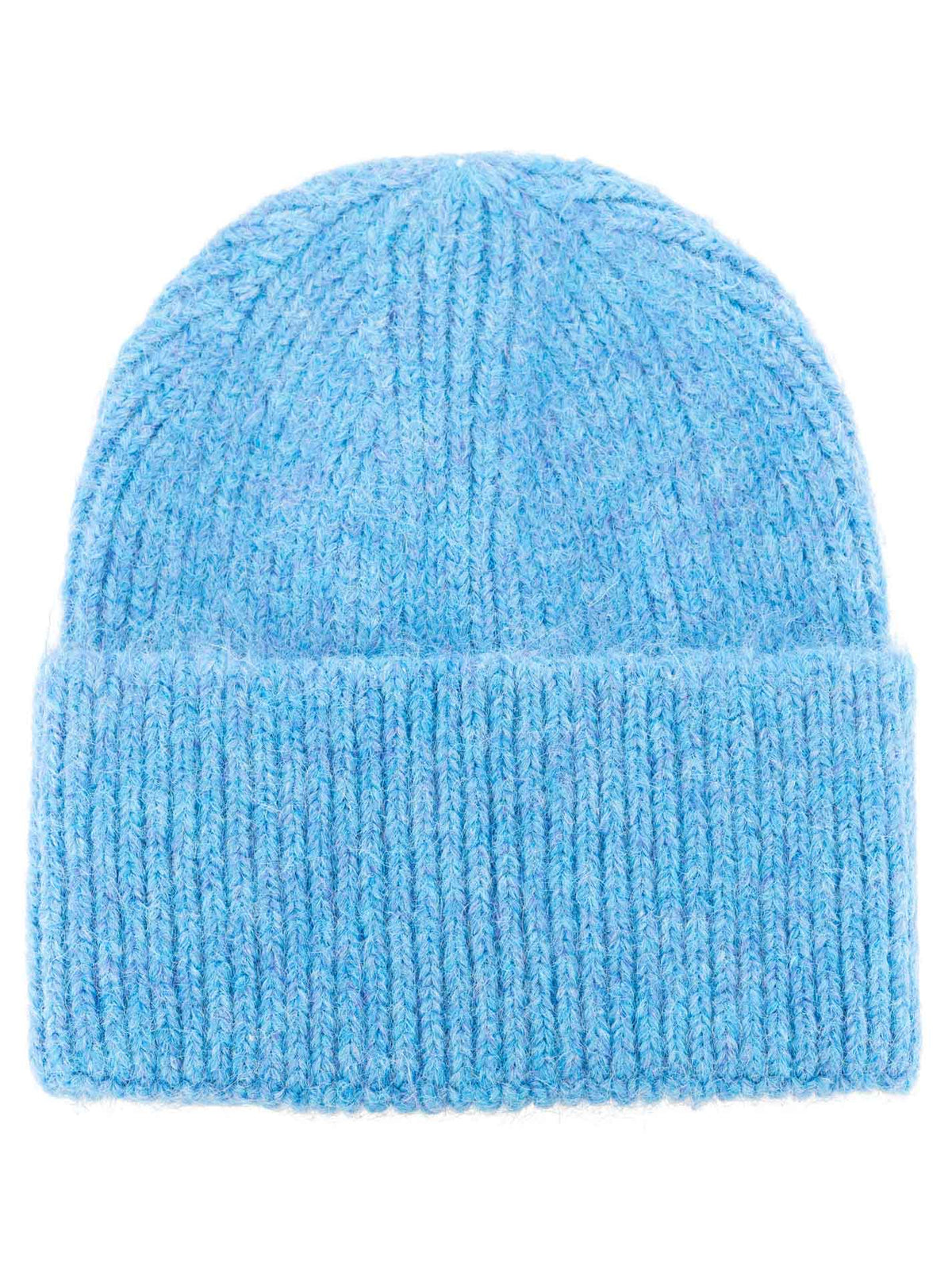 Zwillingsherz - Woll-Mütze - Blau