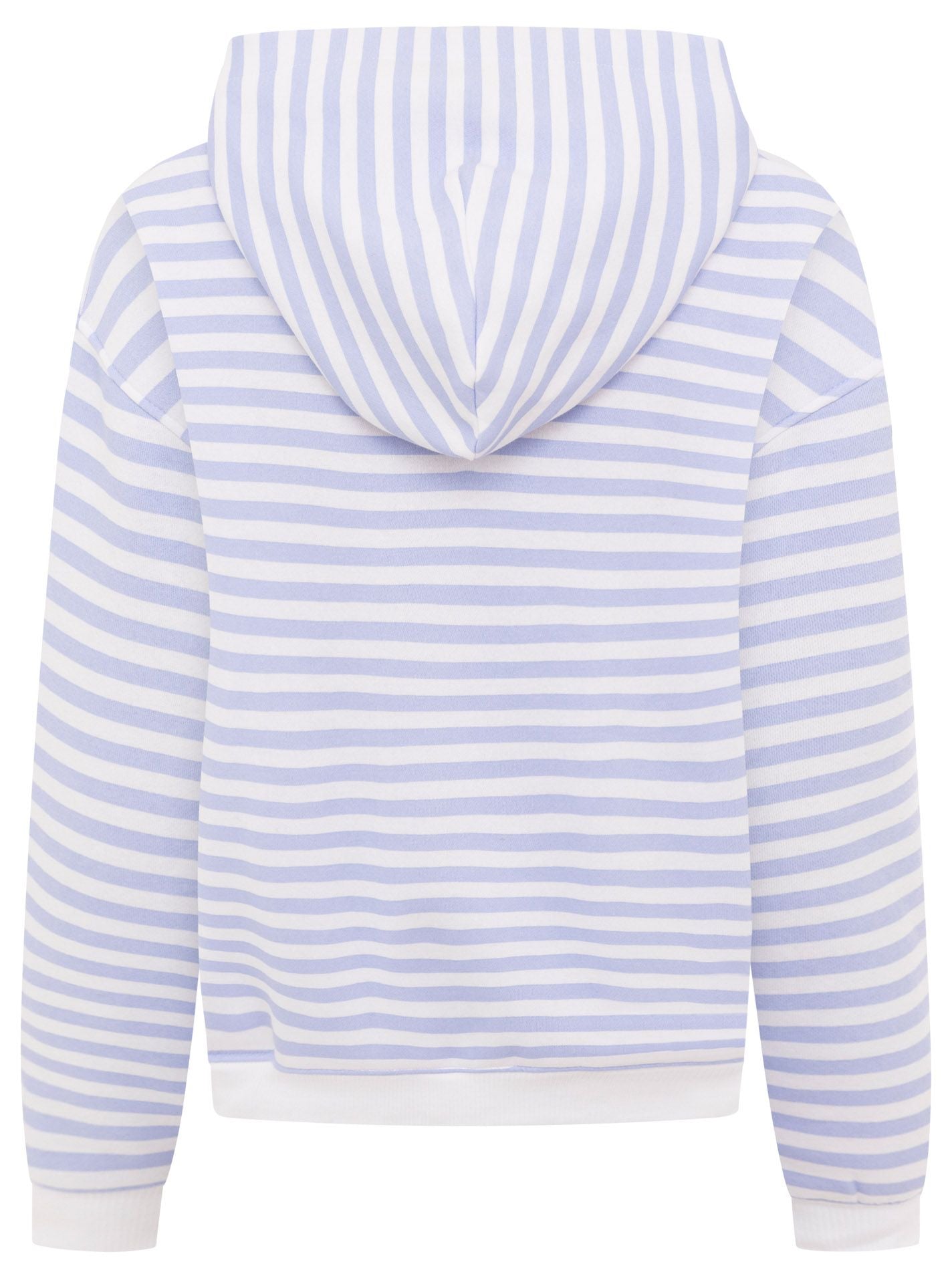 Zwillingsherz - Hoodie "Streifen Zwillingsherz" - Blau