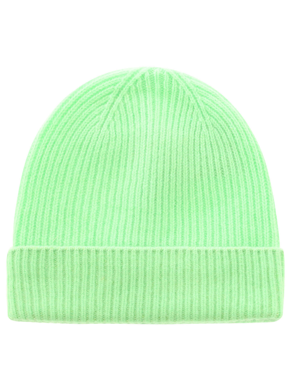 Zwillingsherz - Cashmere Mütze - Neon Grün