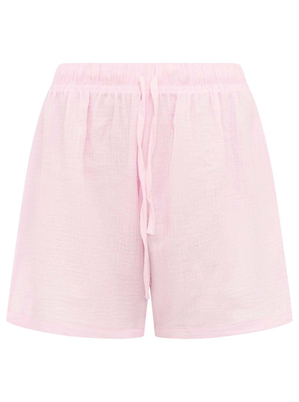 Zwillingsherz - Musselin Shorts - Herz Rosa