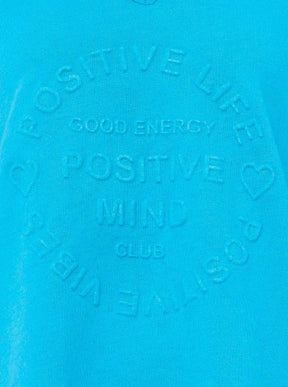 Zwillingsherz -  Sweatshirt "Positive Mind" - Blau (NEU)
