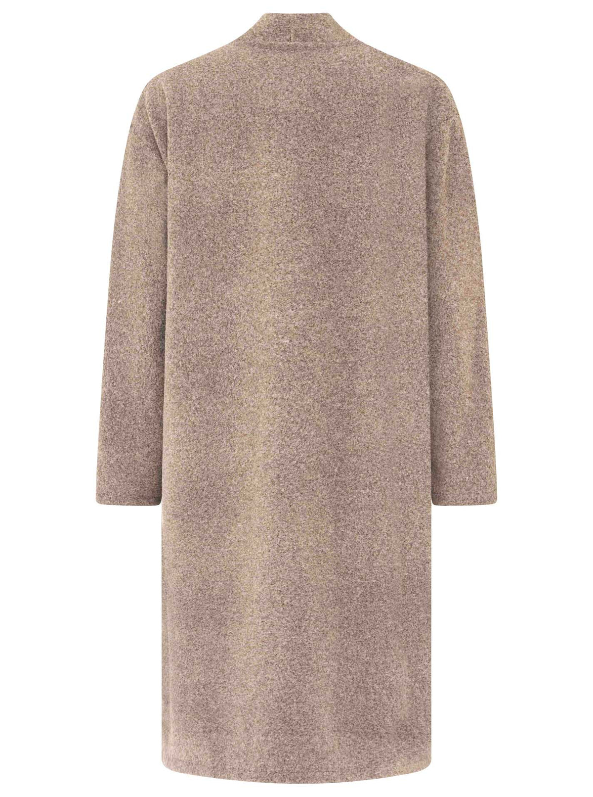 Zwillingsherz Oversize Mantel - Grau