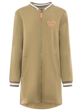Zwillingsherz - Bombermantel "Cocktail Lover"- Olive