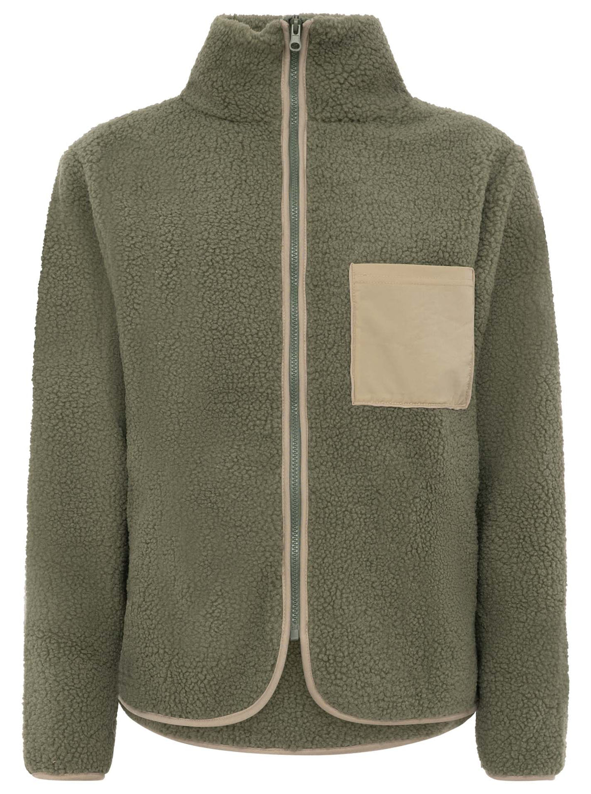 Zwillingsherz Teddy Jacke "Classic" - Khaki