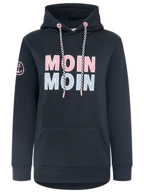 Zwillingsherz - Hoodie "Moin Moin" - Marineblau