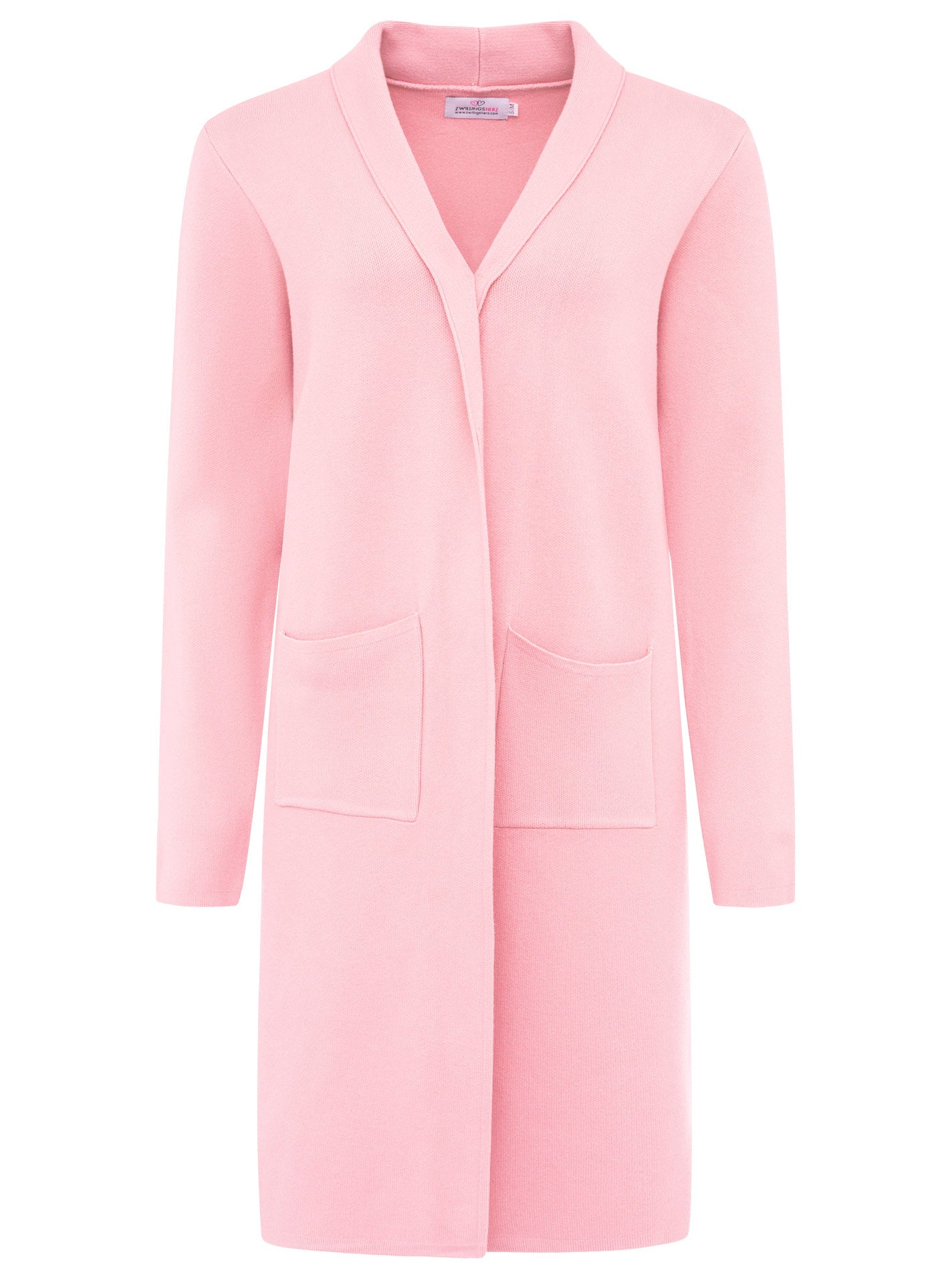 Zwillingsherz Strickjacke Jessy - Altrosa