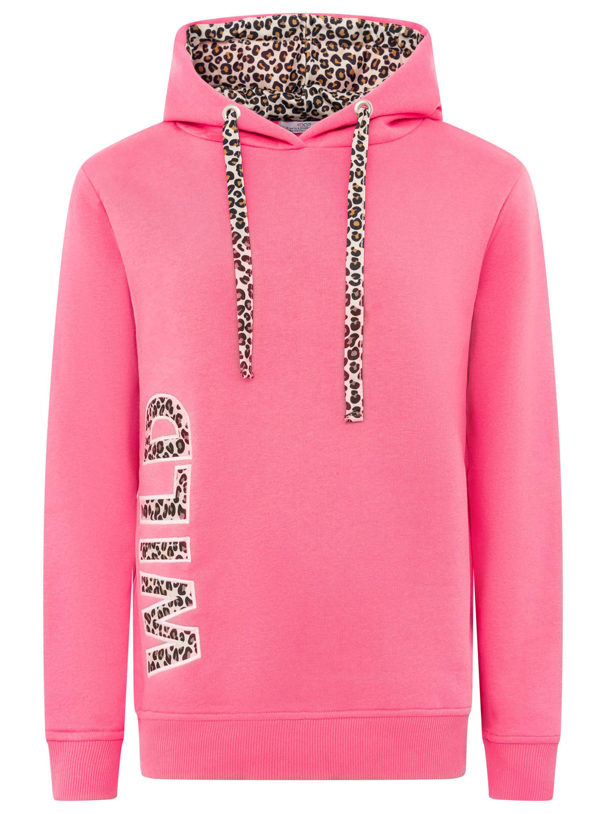 Zwillingsherz Community Hoodie Wild Leo - Neonpink