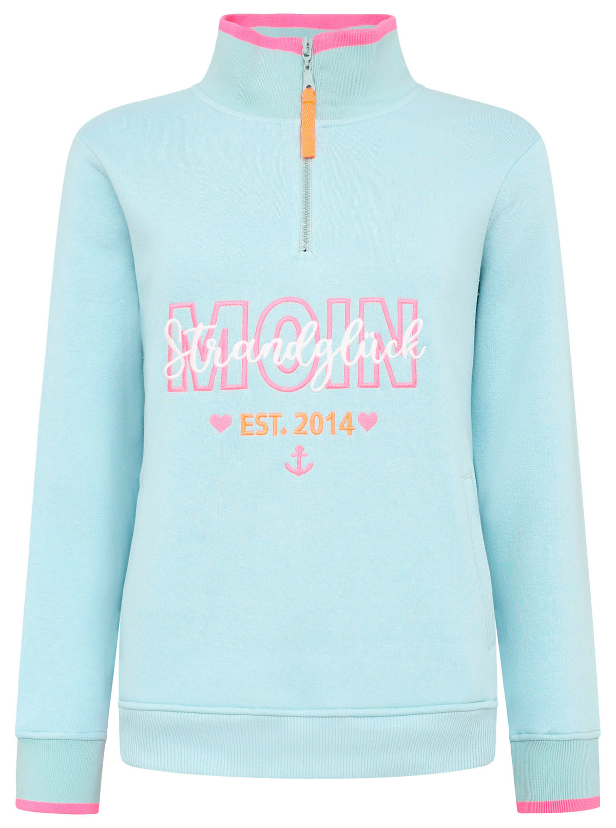 Zwillingsherz - Troyer/Sweatshirt "Anker & Moin" - Blau