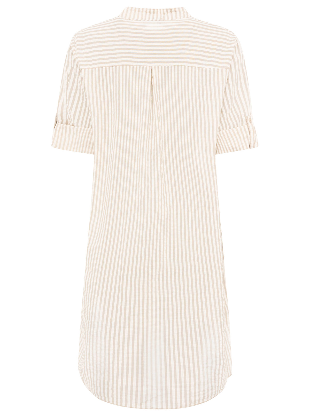 Zwillingsherz - Longbluse Kida (Streifen) - Beige