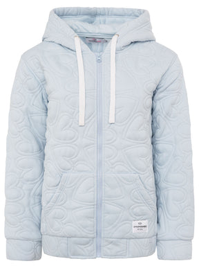 Zwillingsherz - Hoodiejacke "Endless Love" - Hellblau
