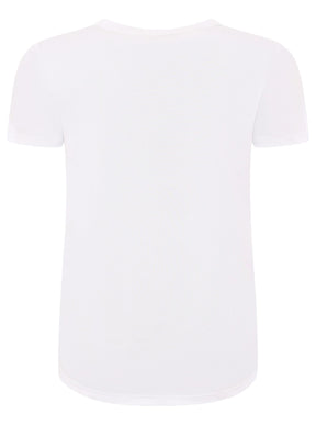 Zwillingsherz - T-Shirt "Moin Moin" - Weiß