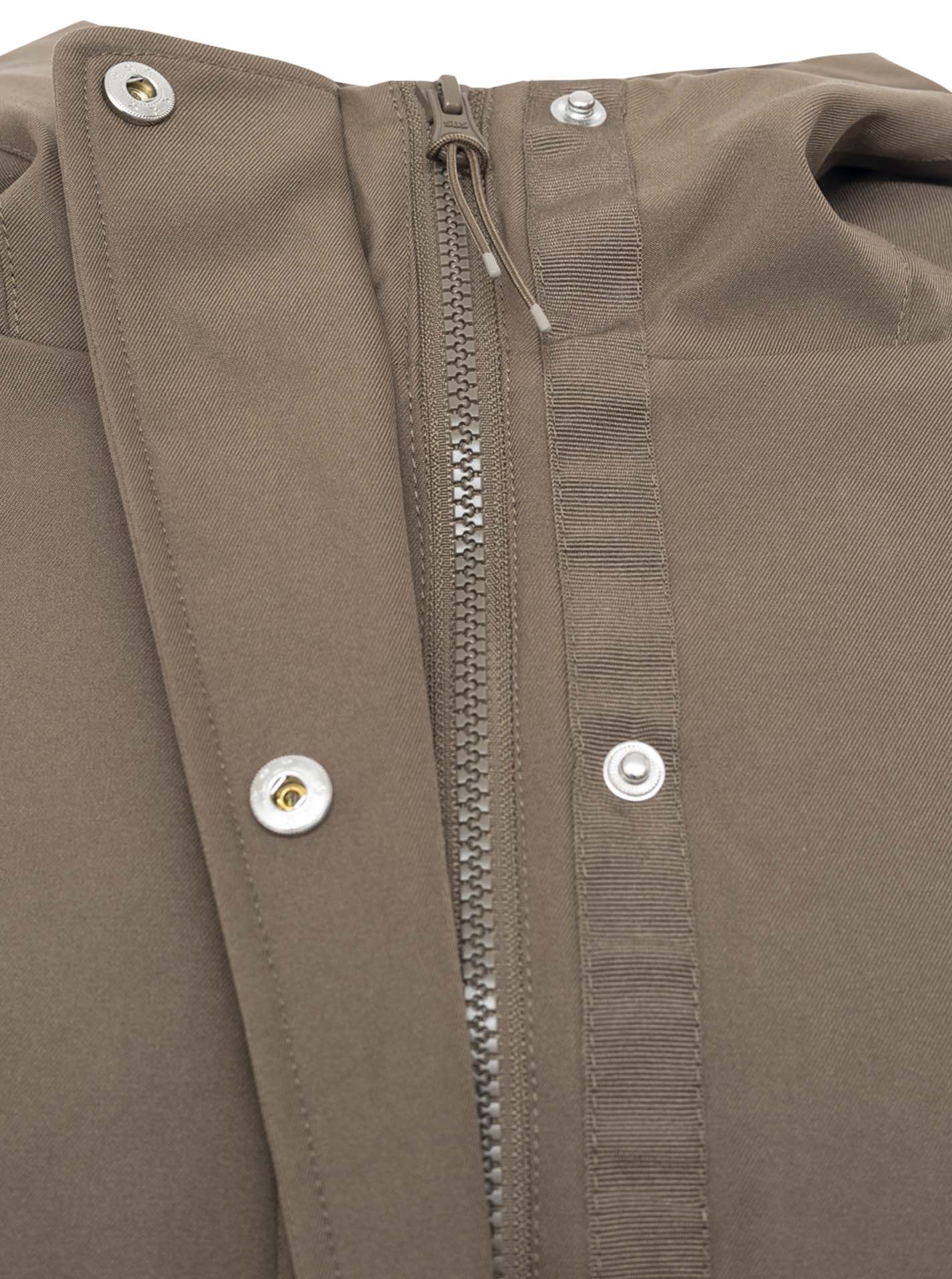 Zwillingsherz - Parka "Keep Smiling" - Taupe