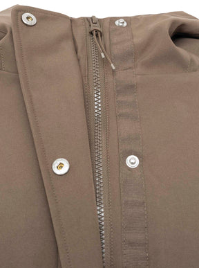 Zwillingsherz - Parka "Keep Smiling" - Taupe