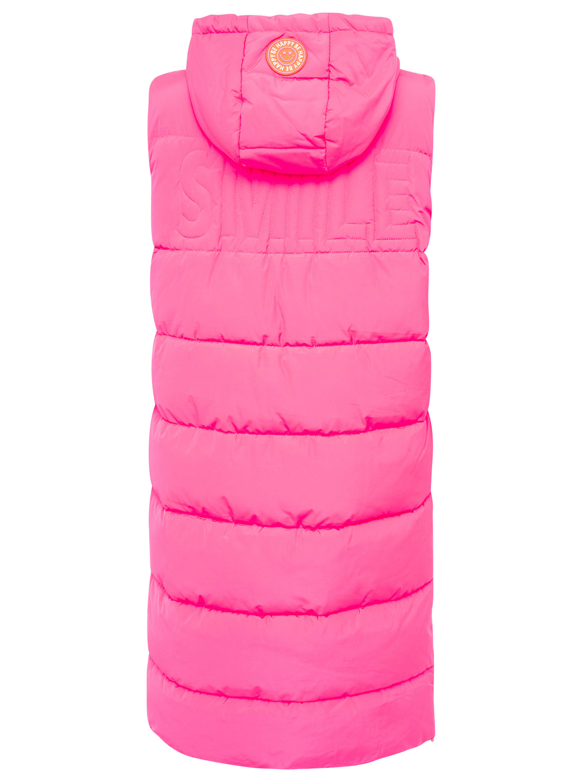 Zwillingsherz - Steppweste Smile - Neonpink