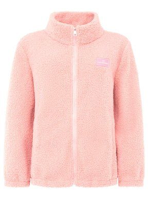 Zwillingsherz - Gemütliche Fleece Jacke - Pink