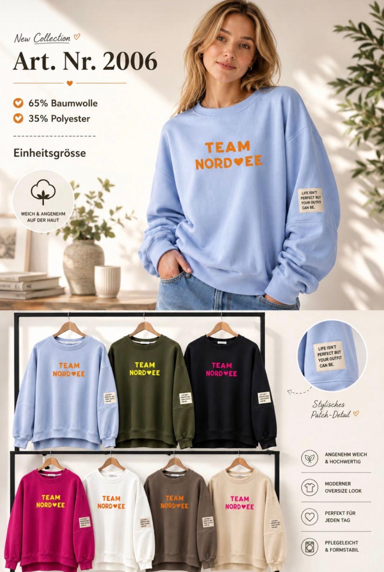 Sweatshirt - Team Nordsee