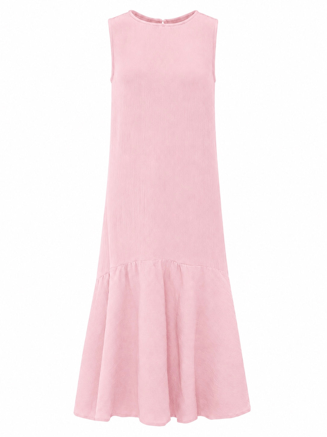 Zwillingsherz - Musselin Kleid Boho - Rosa