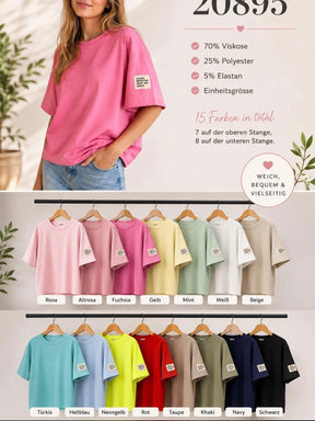Oversized T-Shirt - 'Life isn’t perfect but your Outfit'︎