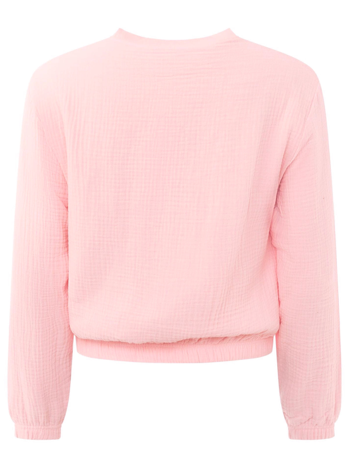 Zwillingsherz - Musselin Zipperjacke- Rosa