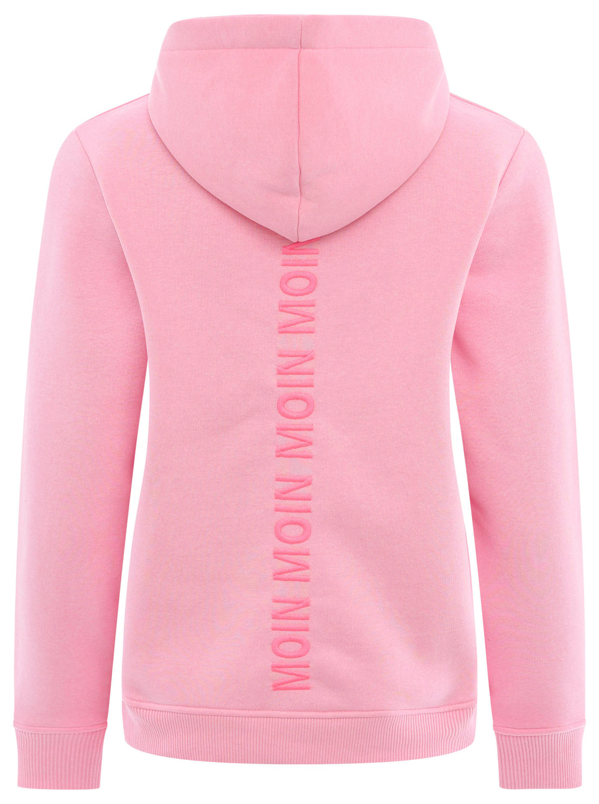 Zwillingsherz - Moin Hoodie/Sweatshirt mit Pailletten - Rosa/Pink