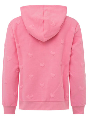 Zwillingsherz - Hoodiejacke "Zwillingsherz Love" - Rosa