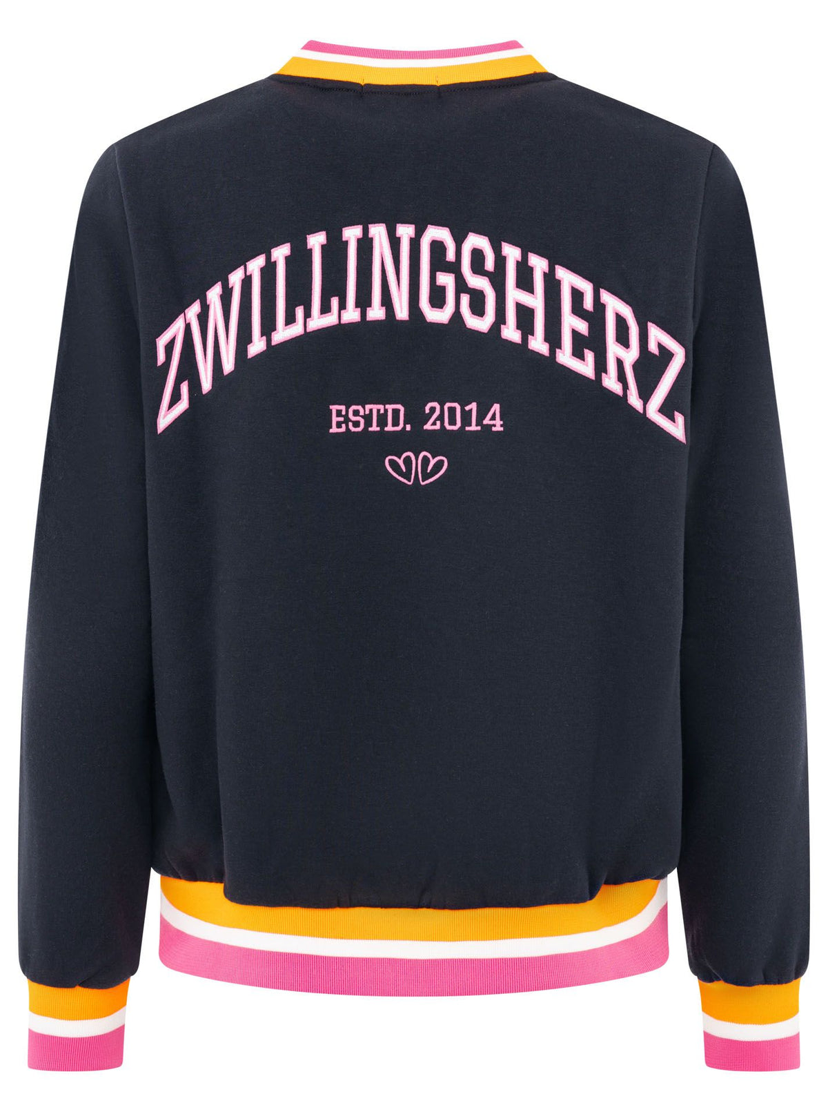Zwillingsherz - Sweatbomberjacke "ZH" - Navy