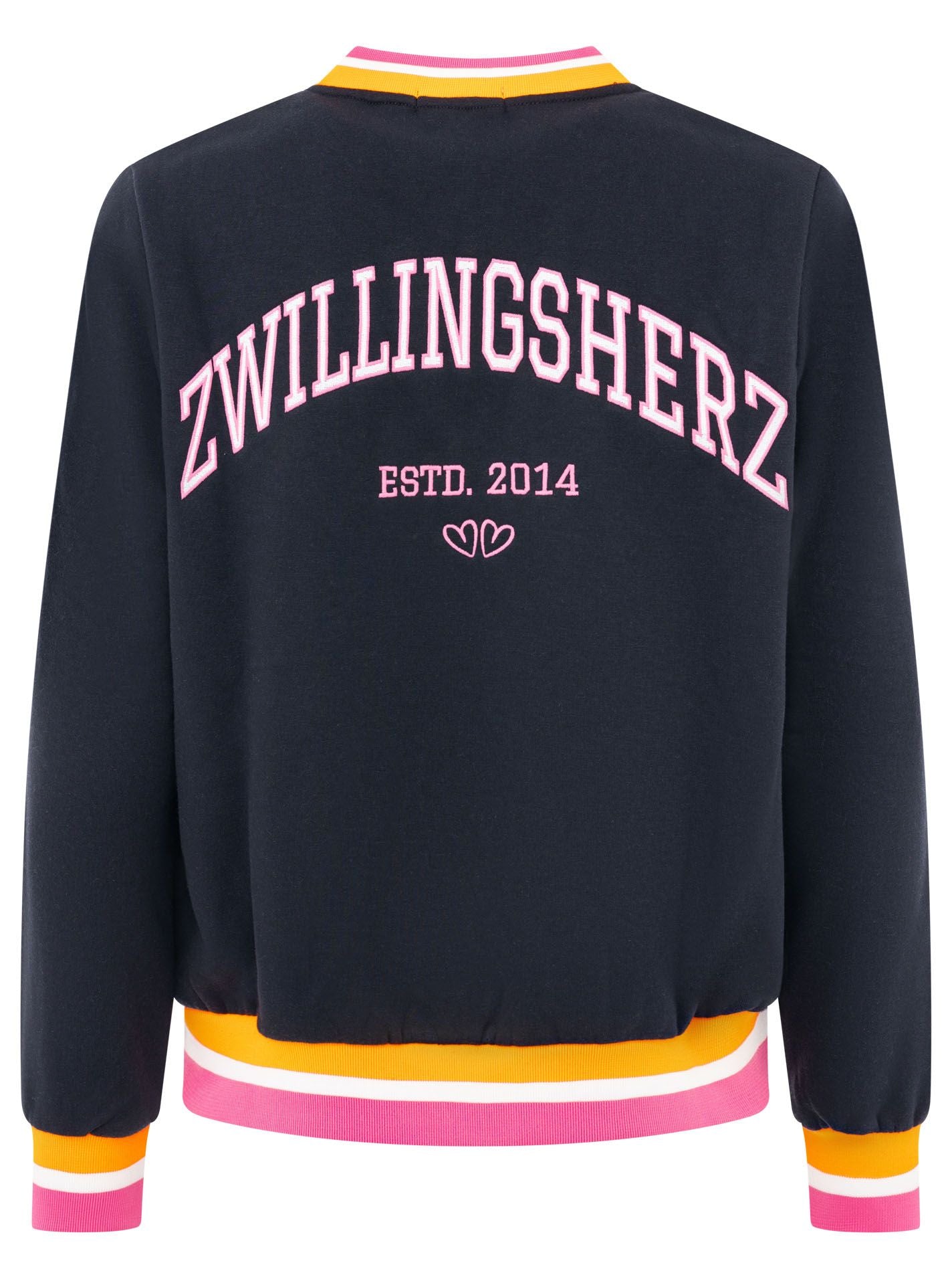 Zwillingsherz - Sweatbomberjacke "ZH" - Navy