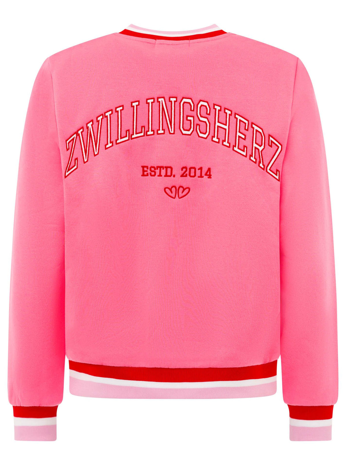 Zwillingsherz - Sweatbomberjacke "ZH" - Pink