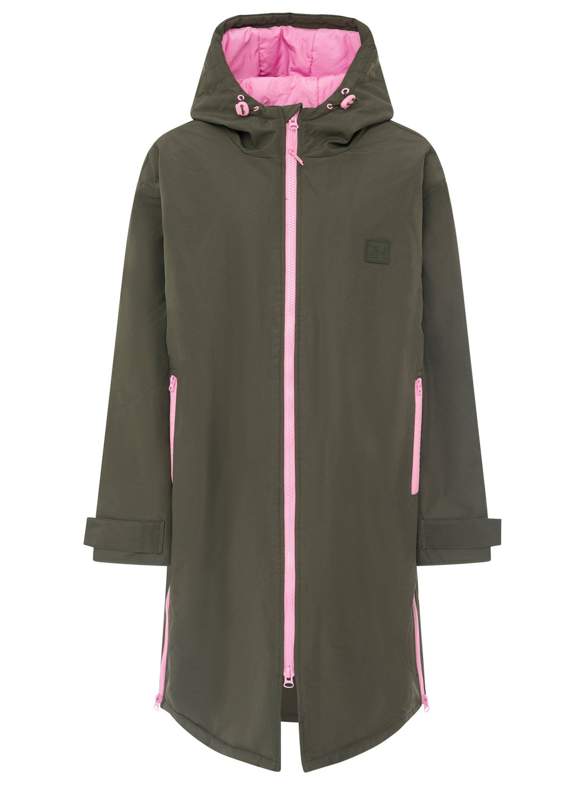 Zwillingsherz - Leichte Windjacke - Khaki