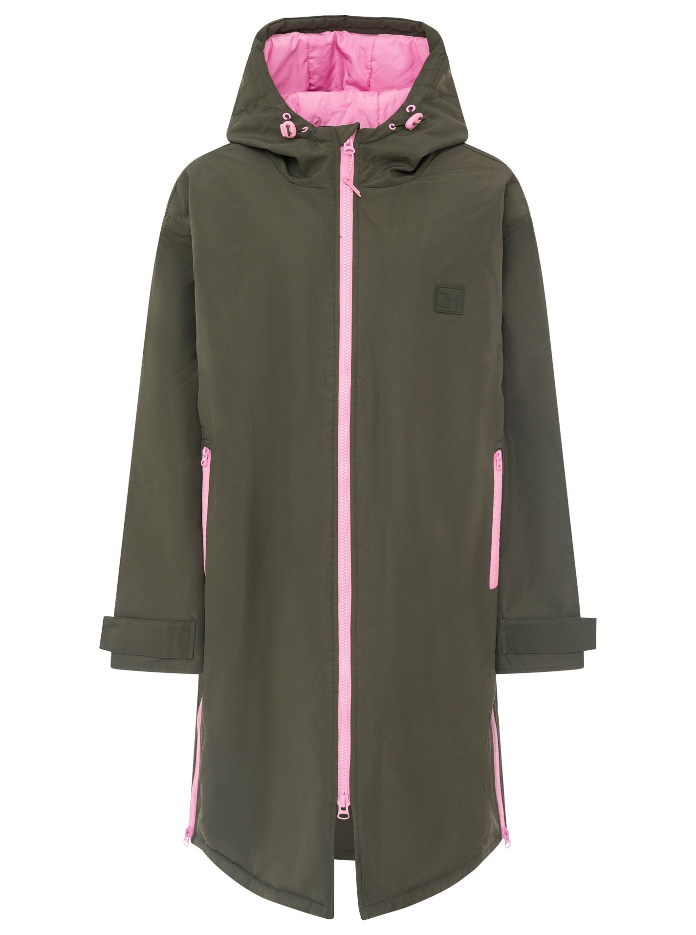 Zwillingsherz - Leichte Windjacke - Khaki