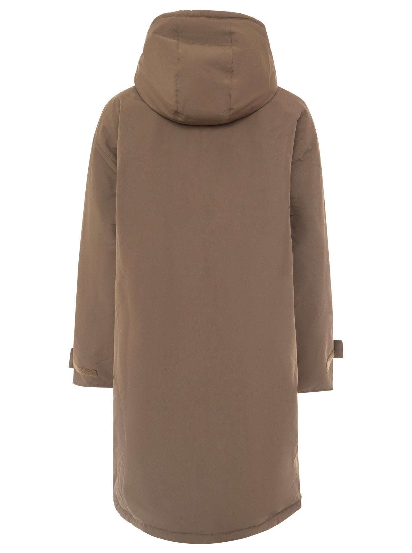 Zwillingsherz - Oversize Windjacke leicht - Taupe