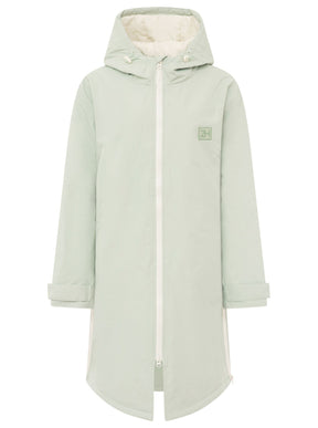 Zwillingsherz - Oversize Windjacke leicht - Salbei